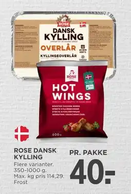 MENY ROSE DANSK KYLLING tilbud