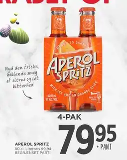 MENY APEROL SPRITZ tilbud