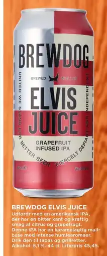 MENY BREWDOG ELVIS JUICE tilbud
