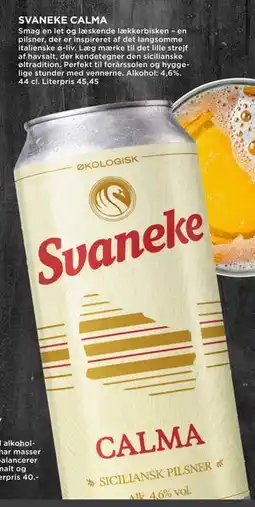 MENY SVANEKE CALMA tilbud
