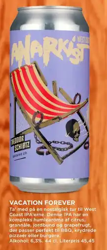 MENY VACATION FOREVER tilbud