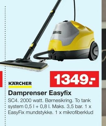 Damprenser Easyfix