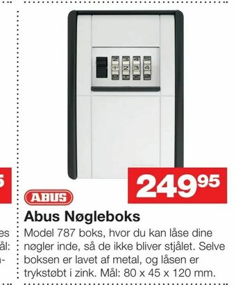 Bauhaus Abus Nøgleboks tilbud