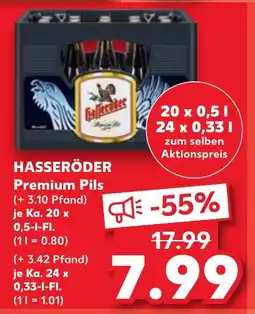 Kaufland DE Hasseröder premium pils tilbud