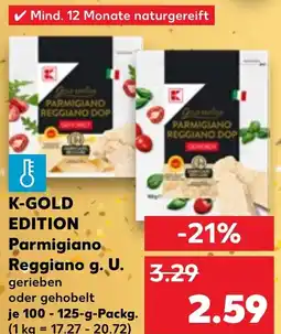 Kaufland DE K-gold edition parmigiano reggiano g. u. tilbud