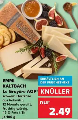 Kaufland DE Emmi kaltbach le gruyère aop tilbud