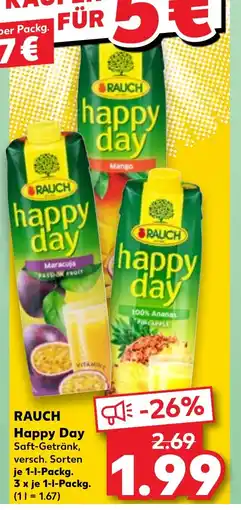 Kaufland DE Rauch happy day tilbud