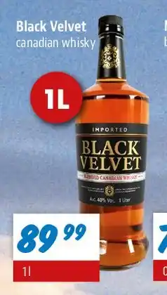 zur Krone Black Velvet Canadian Whisky tilbud