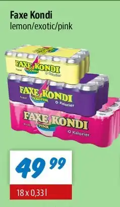 zur Krone Faxe Kondi (lemon/exotic/pink) tilbud