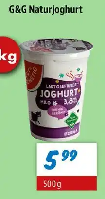 zur Krone G&G Naturjoghurt tilbud