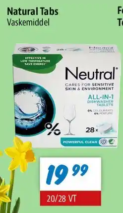 zur Krone Neutral All-in-1 Natural Tabs tilbud