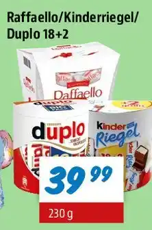 zur Krone Raffaello / Duplo / Kinder Riegel tilbud