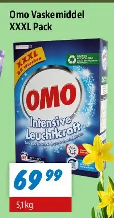 zur Krone Omo Vaskemiddel XXXL Pack tilbud