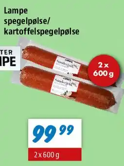 zur Krone Lampe spegepølse tilbud