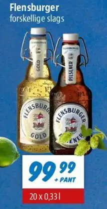 zur Krone Flensburger (flere slags) tilbud