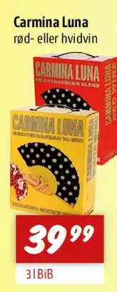 zur Krone Carmina Luna (rød- eller hvidvin) tilbud