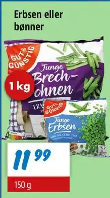 zur Krone Erbsen eller bønner tilbud