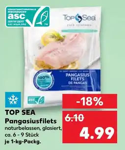 Kaufland DE Top sea pangasiusfilets tilbud