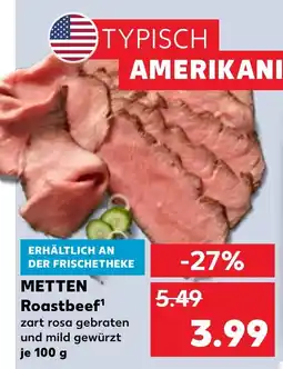 Kaufland DE Metten roastbeef tilbud