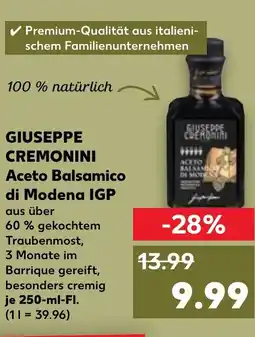 Kaufland DE Giuseppe cremonini aceto balsamico di modena igp tilbud