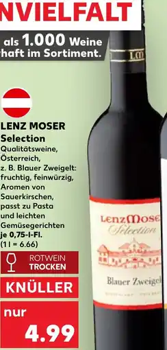 Kaufland DE Lenz moser selection tilbud