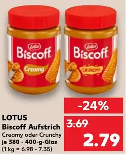 Kaufland DE Lotus biscoff aufstrich tilbud