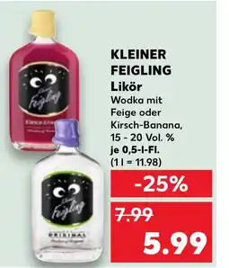 Kaufland DE Kleiner feigling likör tilbud