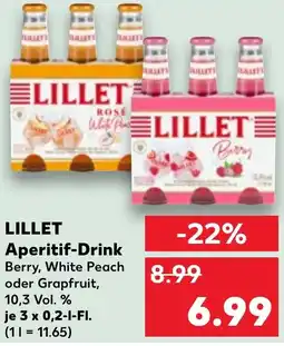 Kaufland DE LILLET Aperitif-Drink tilbud