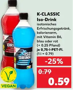 Kaufland DE K-classic iso-drink tilbud