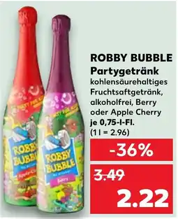 Kaufland DE Robby bubble partygetränk tilbud