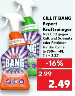 Kaufland DE Cillit bang expert kraftreiniger tilbud