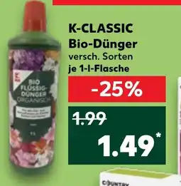 Kaufland DE K-classic bio-dünger tilbud