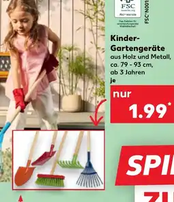 Kaufland DE Kinder- Gartengeräte tilbud