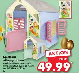 Kaufland DE Spielhaus Happy House tilbud