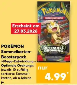 Kaufland DE Pokémon sammelkarten- boosterpack tilbud