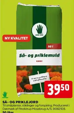 jem & fix Så- og priklejord tilbud