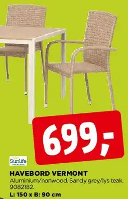 jem & fix HAVEBORD VERMONT tilbud