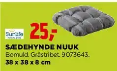 jem & fix SÆDEHYNDE NUUK tilbud