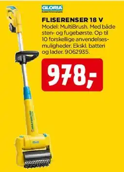 jem & fix FLISERENSER 18 V tilbud