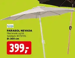 jem & fix PARASOL NEVADA tilbud