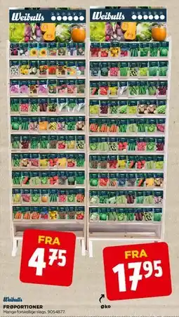 jem & fix Weibulls frø (frøposer) tilbud