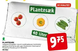 jem & fix Plantesæk 40 liter tilbud
