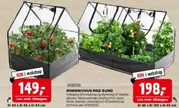 jem & fix Minidrivhus med bund tilbud