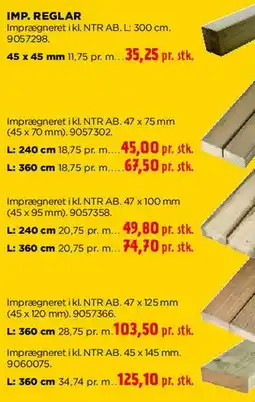 jem & fix IMP. REGLAR tilbud