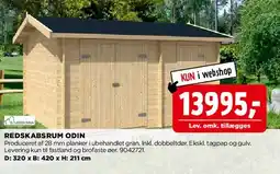 jem & fix REDSKABSRUM ODIN tilbud