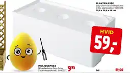 jem & fix Plantekasse (hvid) tilbud