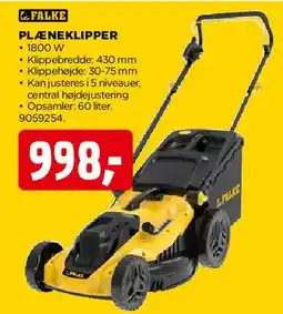 jem & fix Plæneklipper tilbud