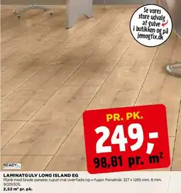 jem & fix LAMINATGULV LONG ISLAND EG tilbud