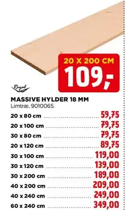 jem & fix MASSIVE HYLDER 18 MM tilbud