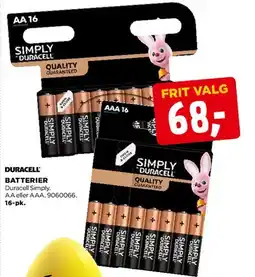 jem & fix Duracell batterier tilbud